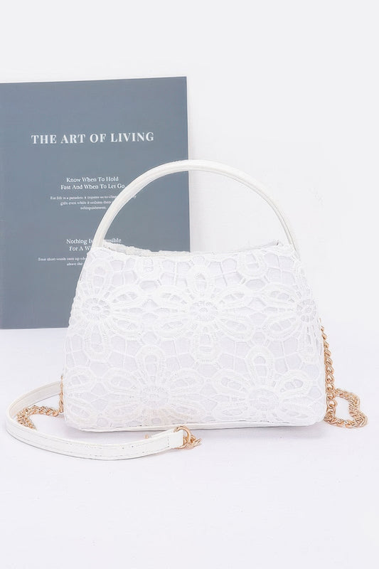 Crochet Top Handle Clutch - It's a Girly Place