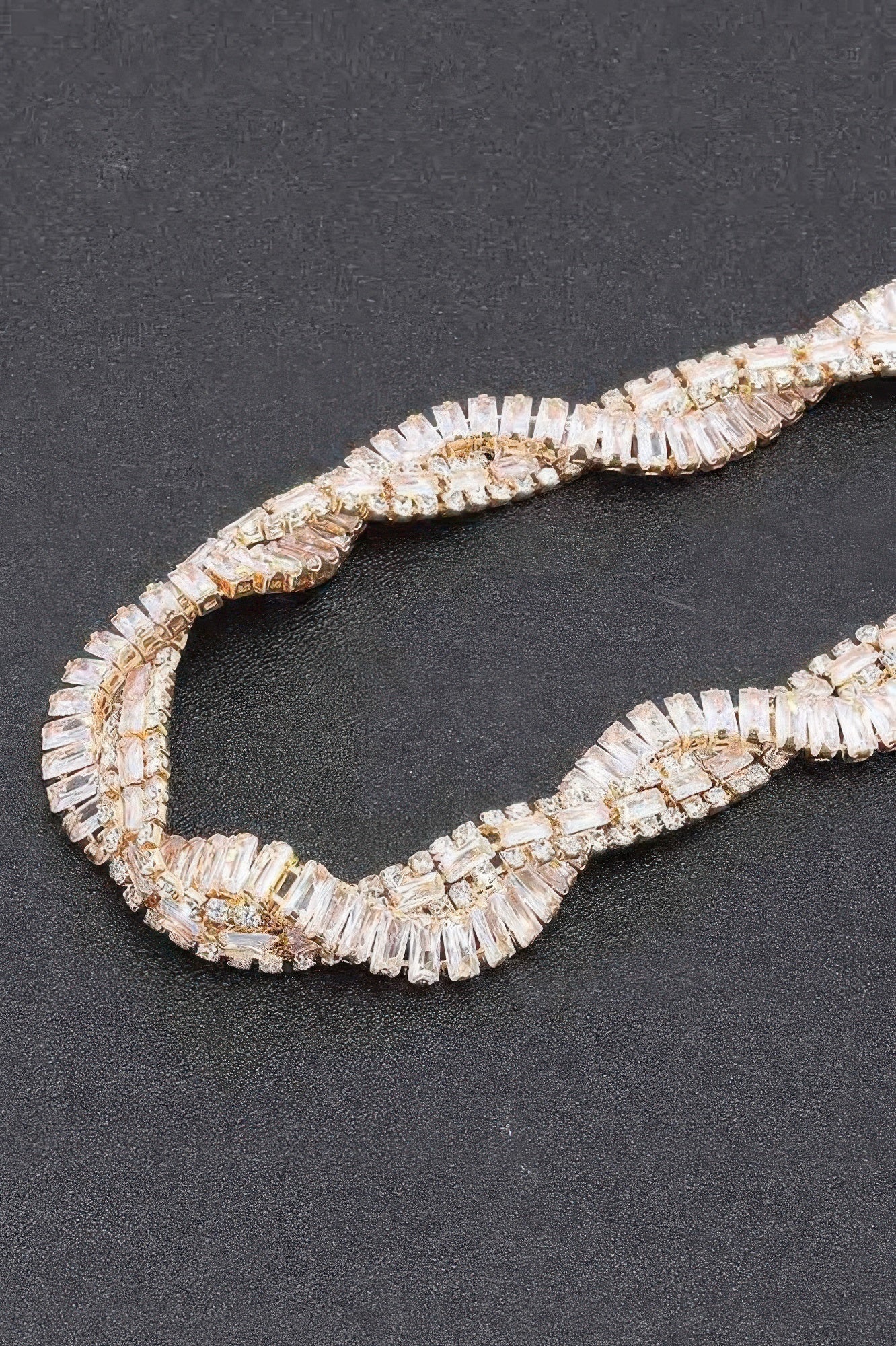 Rhinestone Necklace - It's a Girly Place