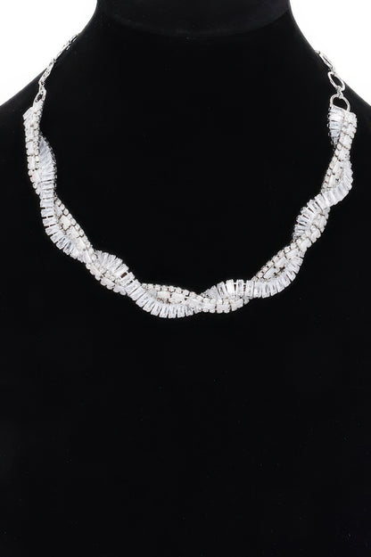 Rhinestone Necklace - It's a Girly Place