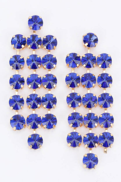 Rhinestone Party Earring - It's a Girly Place