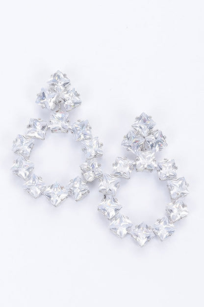 Rhinestone Party Earring - It's a Girly Place