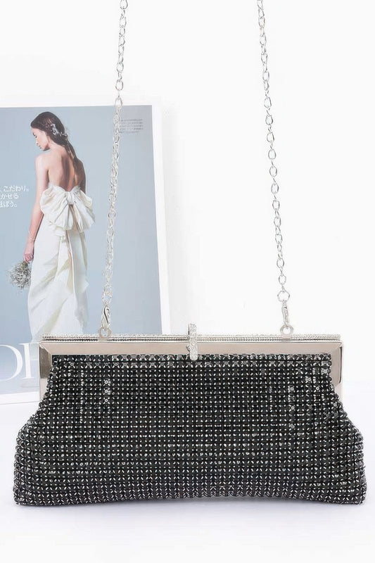 Rhinestone Party Clutch - It's a Girly Place