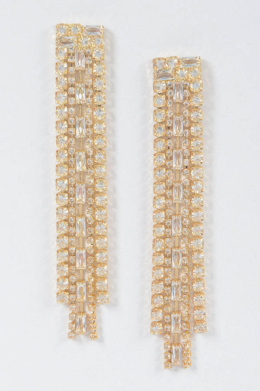 Rhinestone Earring - It's a Girly Place