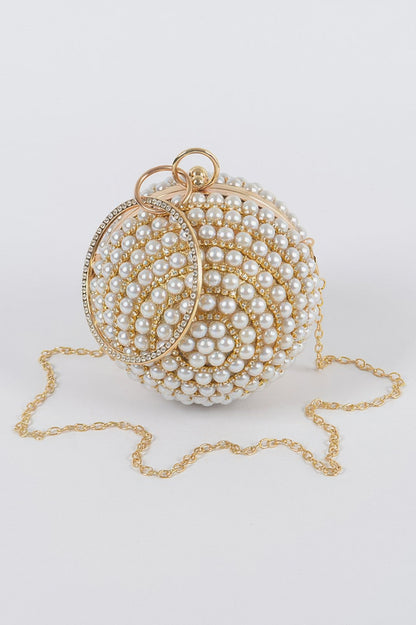 Pearl Ball Clutch - It's a Girly Place