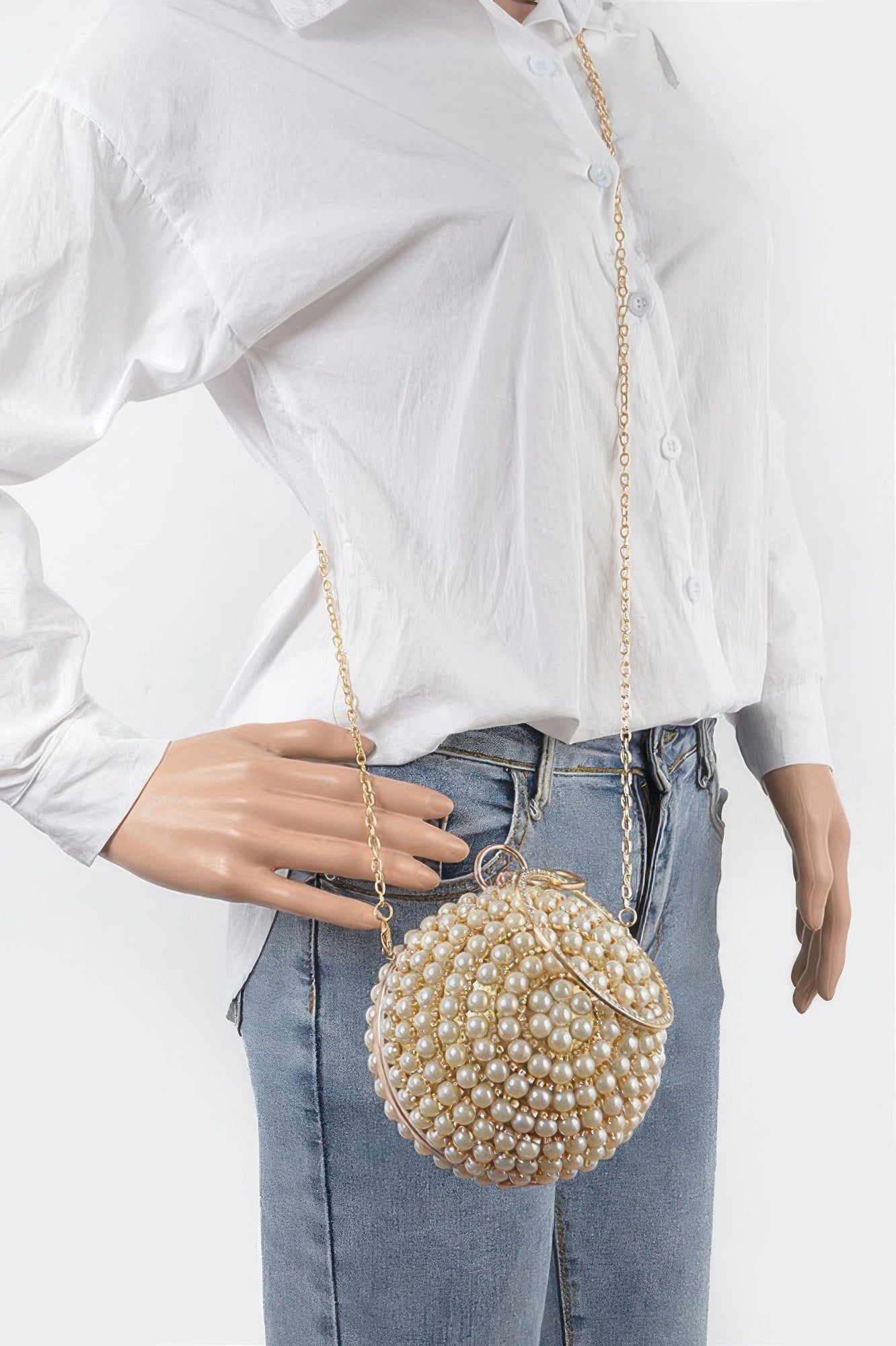 Pearl Ball Clutch - It's a Girly Place