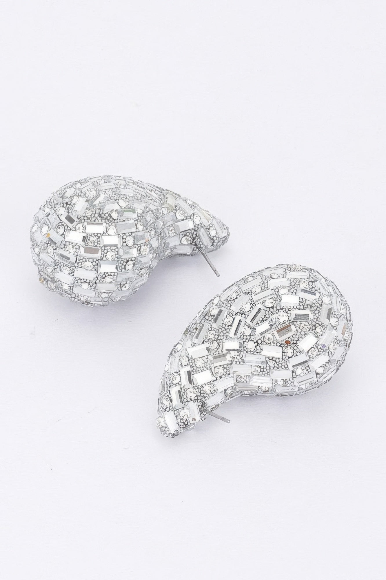 Rhinestone Tear Drop Earring - It's a Girly Place