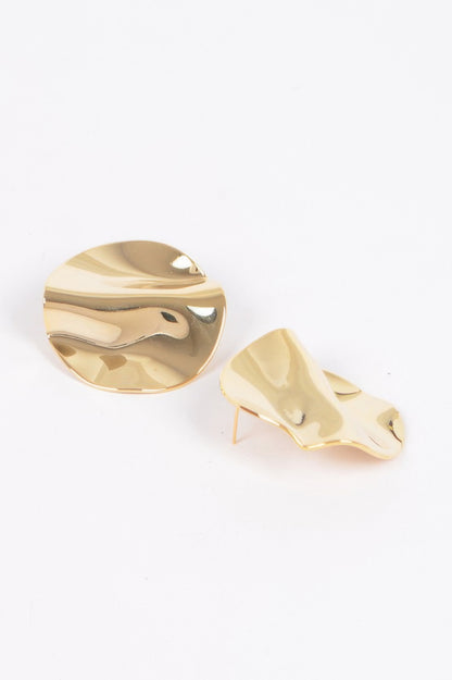 Metal Gold Plated Earring - It's a Girly Place