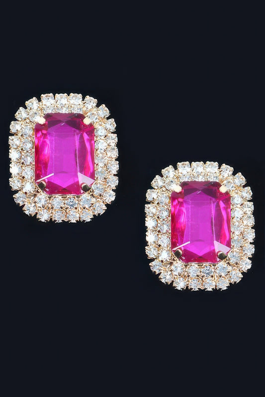 Rhinestone Stud Earring - It's a Girly Place