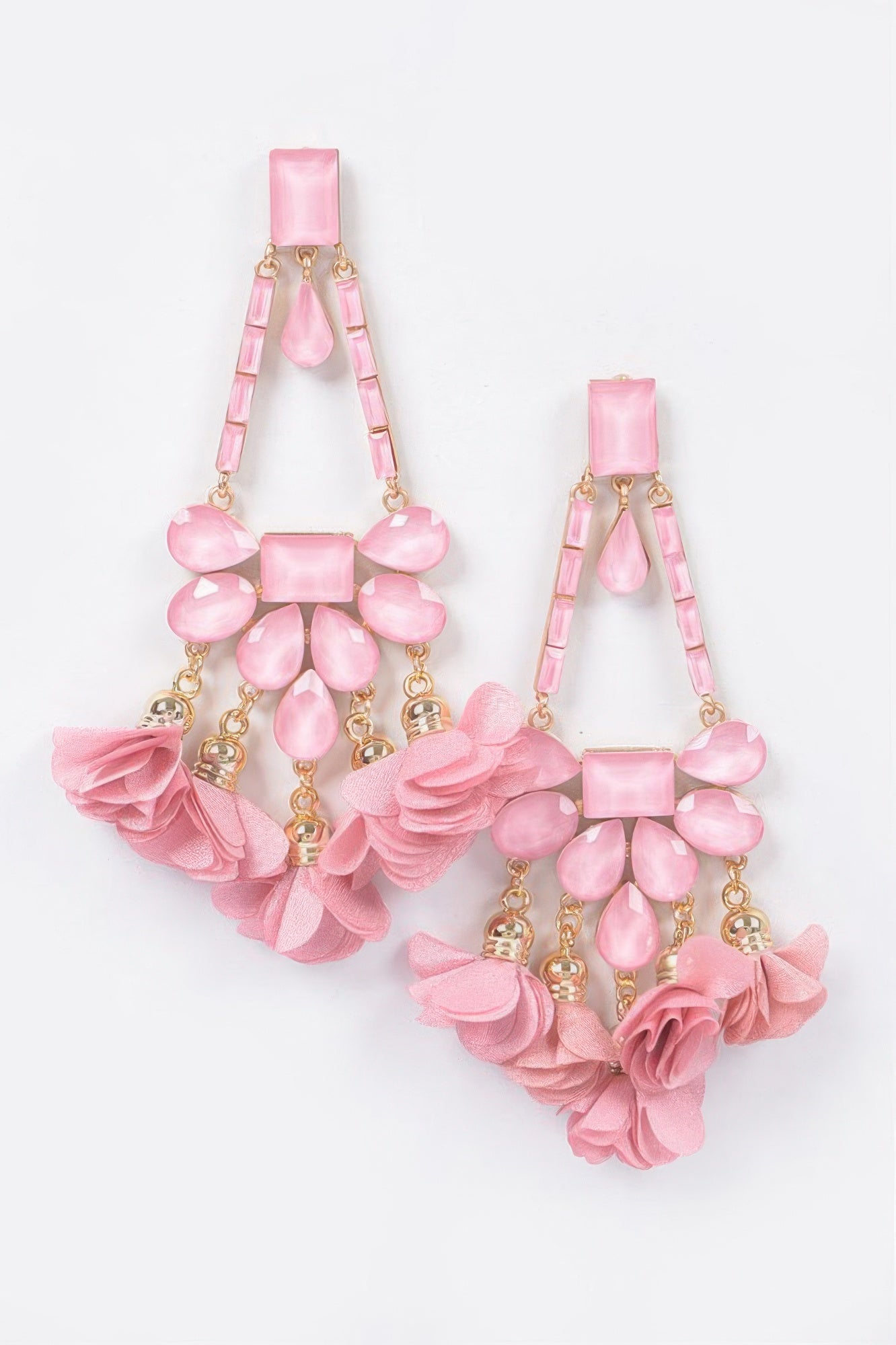 Rhinestone Party Drop Earring - It's a Girly Place