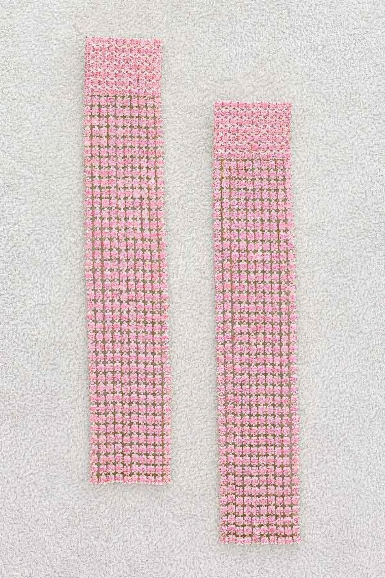 Rhinestone Curtain Drop Earrings - It's a Girly Place