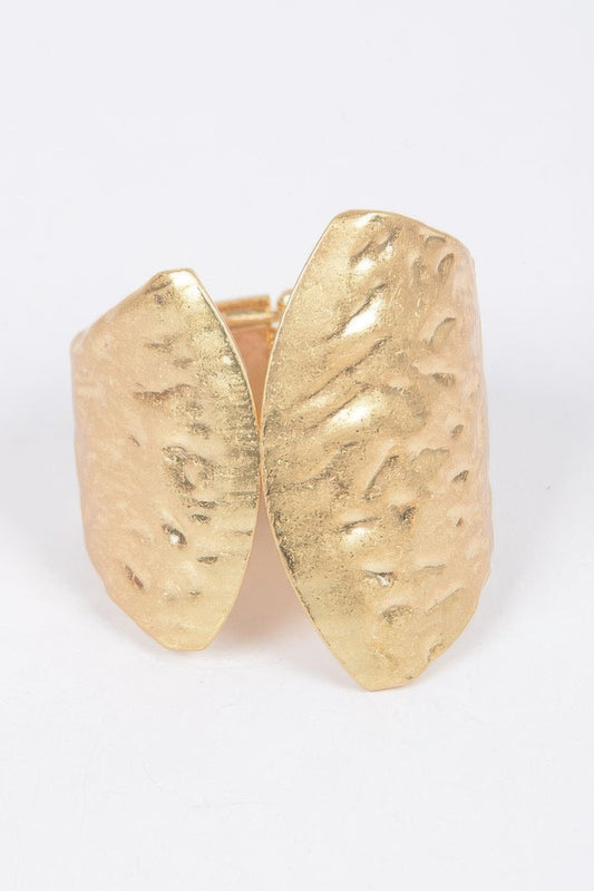 Cast Metal Spring Hinge Cuff - It's a Girly Place