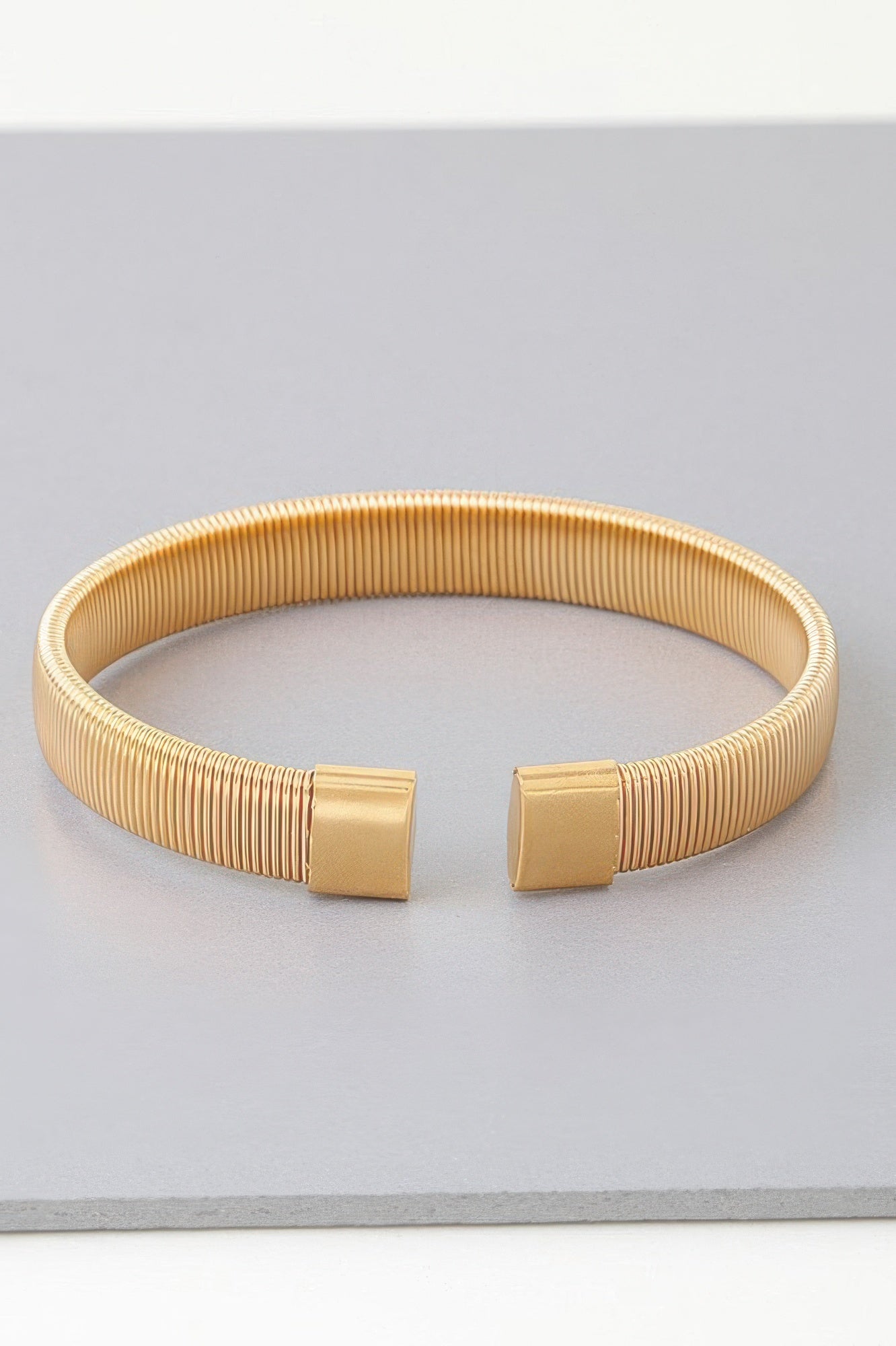 Multi Ribbed Cuff Bracelet - It's a Girly Place