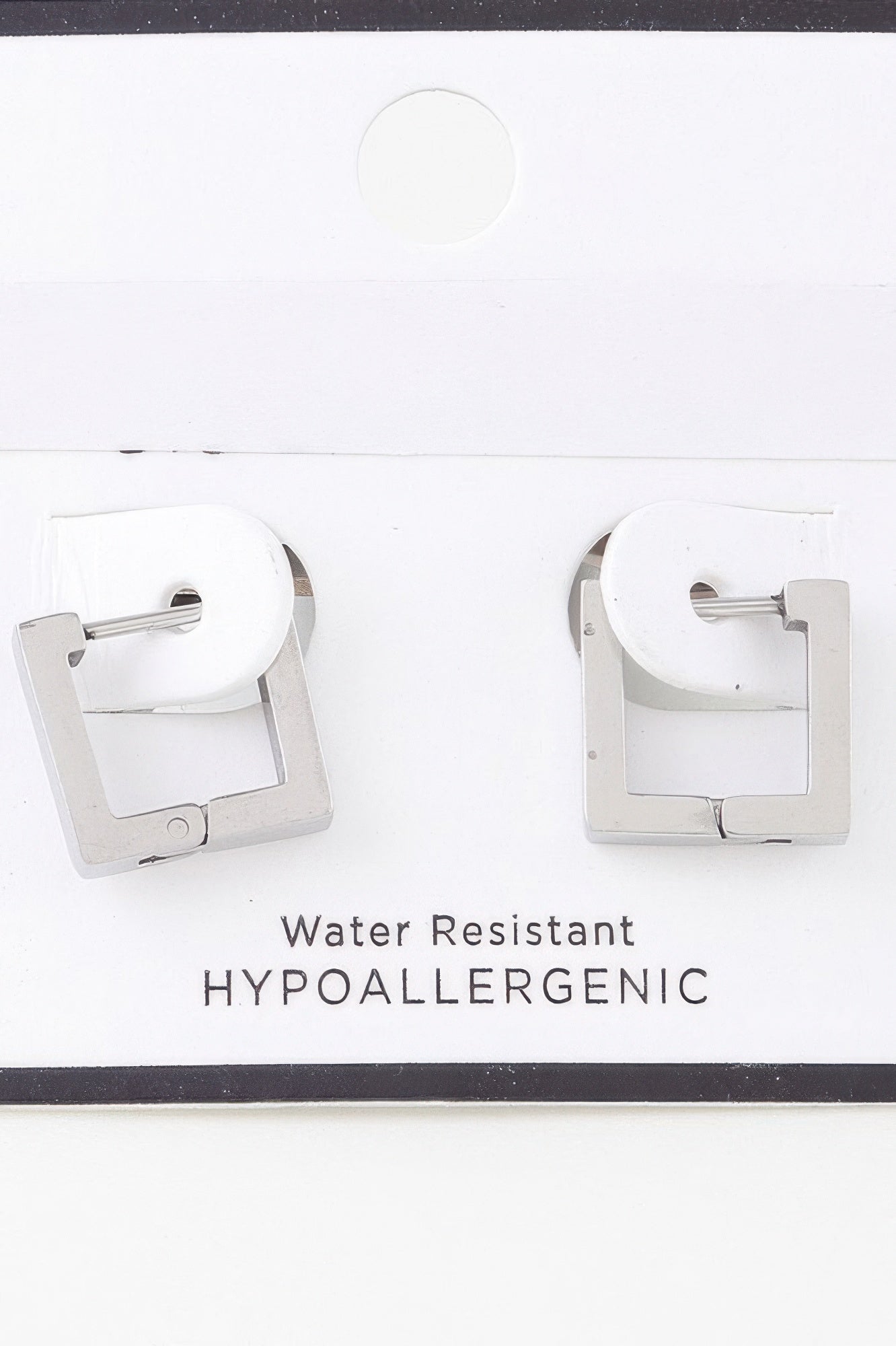 Shiny Cubic Hoop Earrings - It's a Girly Place