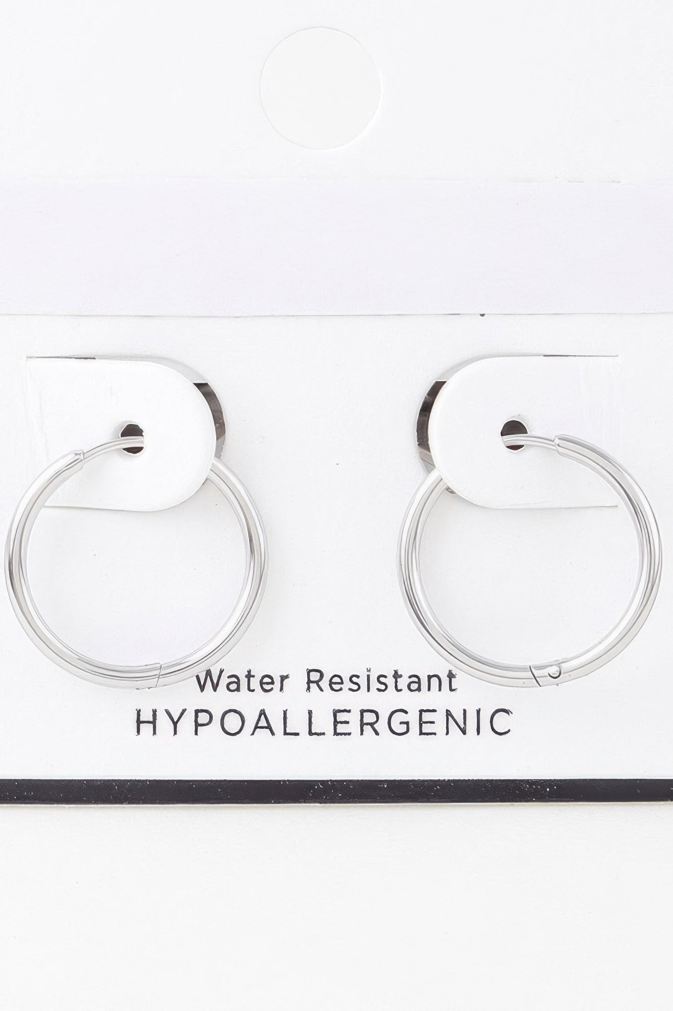 Classic Shiny Hoop Earrings - It's a Girly Place