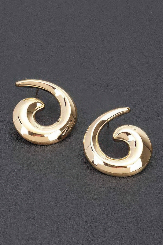 Metal Vintage Stud Earrings - It's a Girly Place