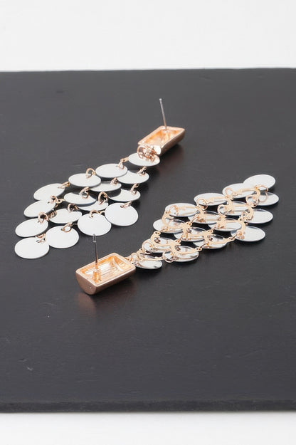 Modern Diamond Sequin Earrings - It's a Girly Place