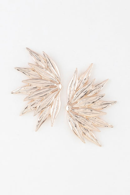Flared Petal Wing Earrings - It's a Girly Place