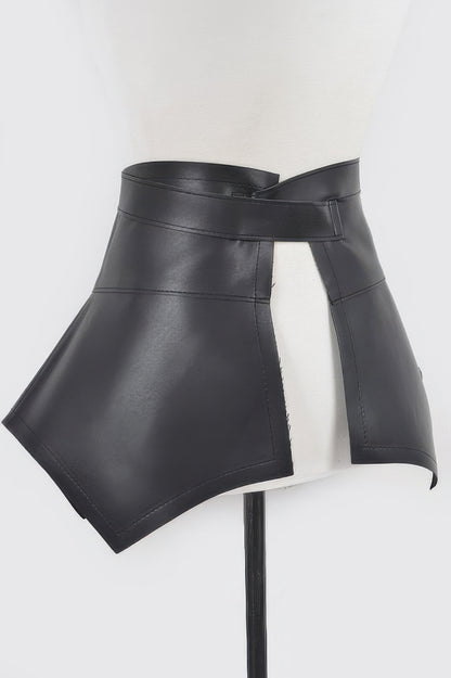 Faux Leather Skirt Belt - It's a Girly Place