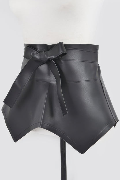 Faux Leather Skirt Belt - It's a Girly Place