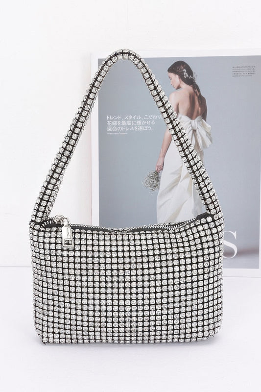 Oversized Stone Small Hobo Bag - It's a Girly Place