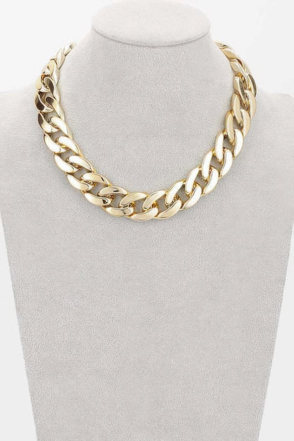 Oversized Ccb Chain Necklace - It's a Girly Place