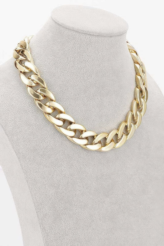 Oversized Ccb Chain Necklace - It's a Girly Place