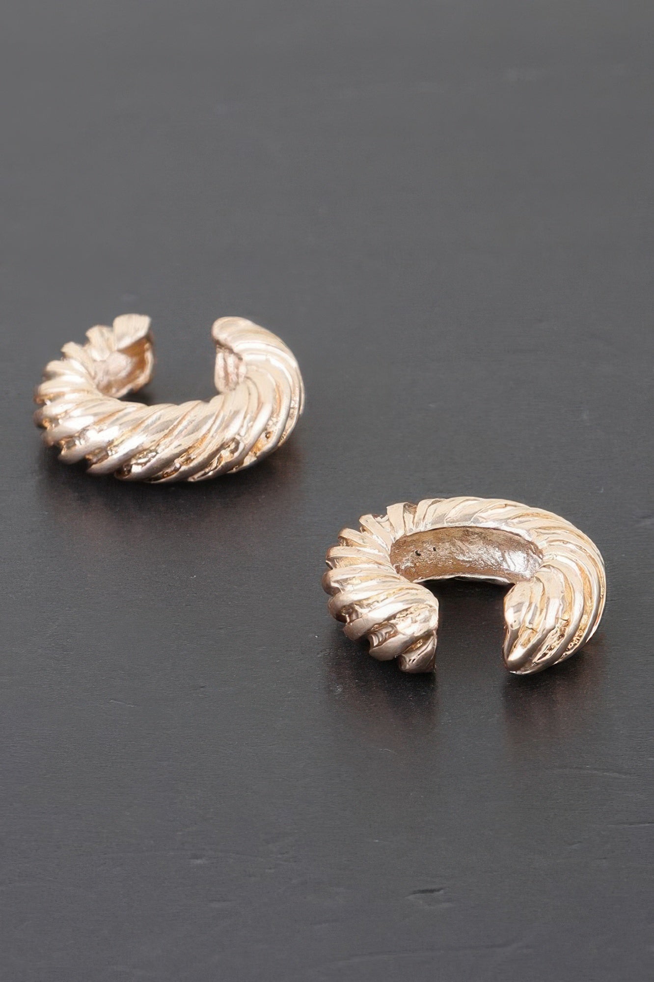 Twisted Rope Hoop Earrings - It's a Girly Place