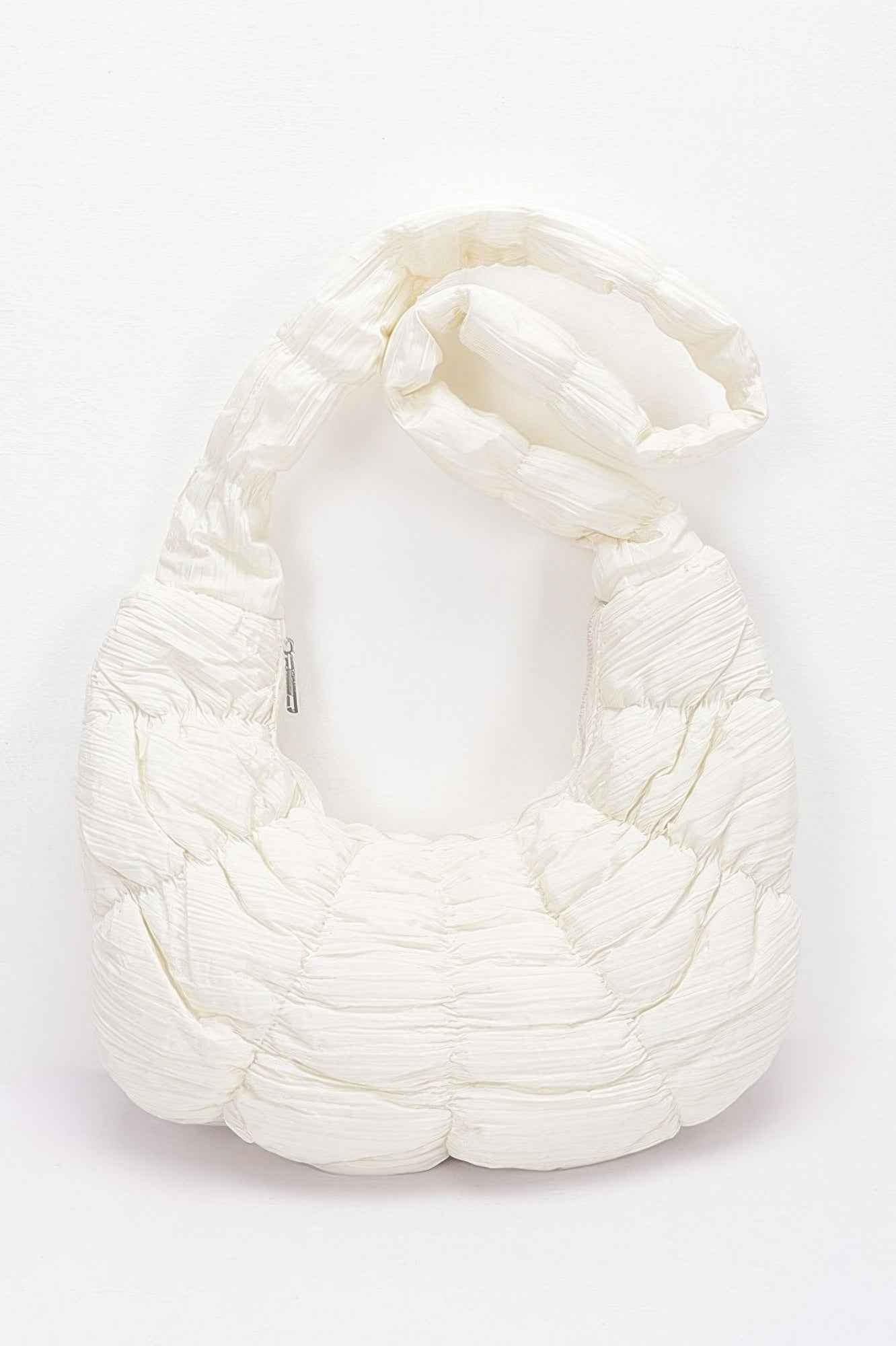 Quilted Nylon Padded Crossbody Bag