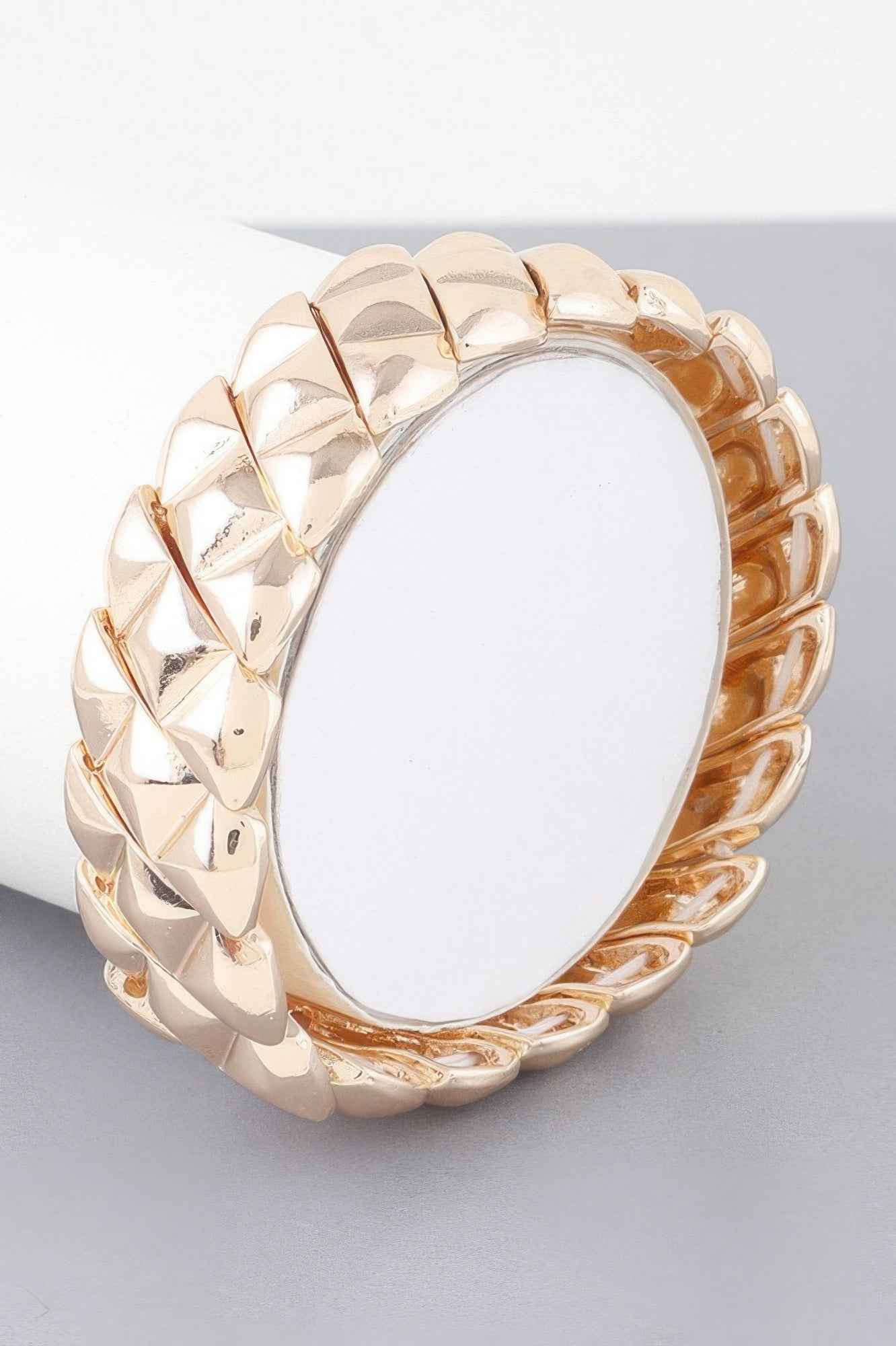 Diamond Scale Cuff Bracelet