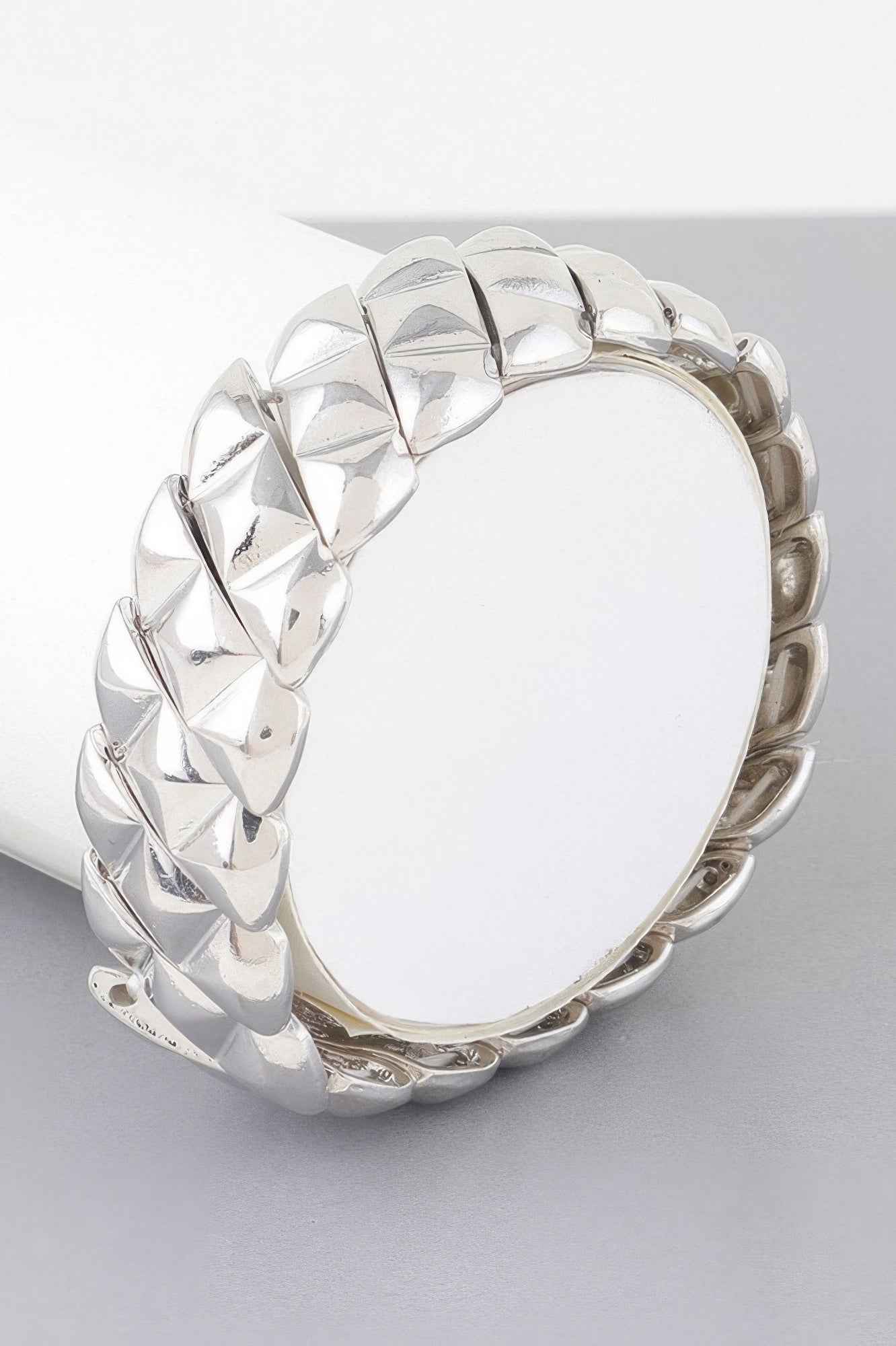 Diamond Scale Cuff Bracelet