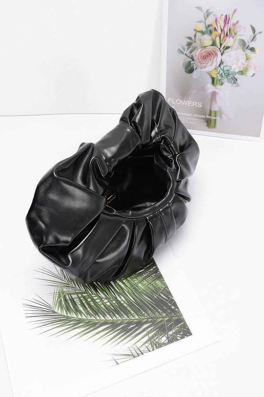 Metallic Hobo Bag W/chain