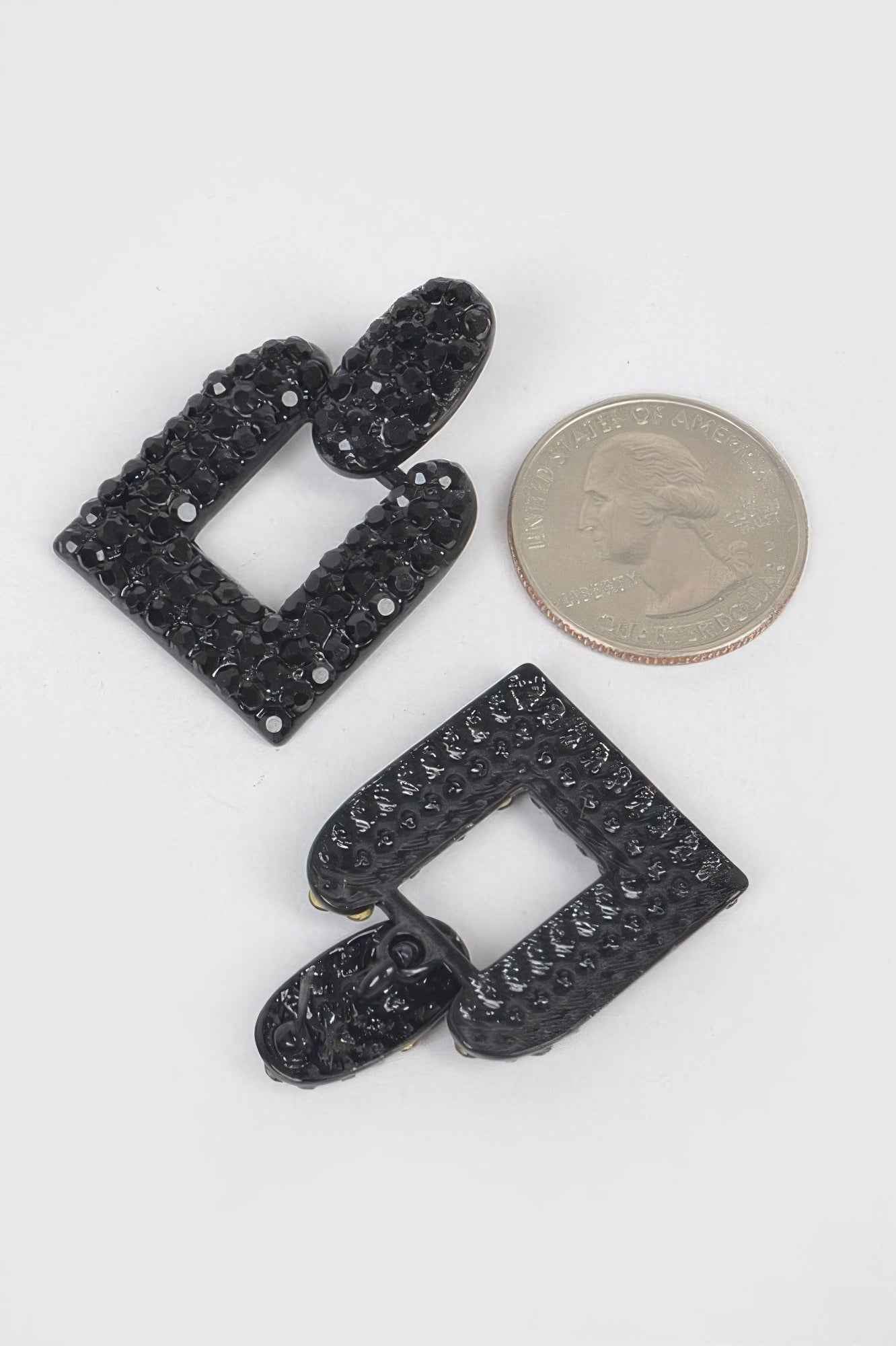 Open Cut Rhinestone Earring