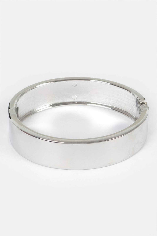 Simple Metal Bangle Bracelet