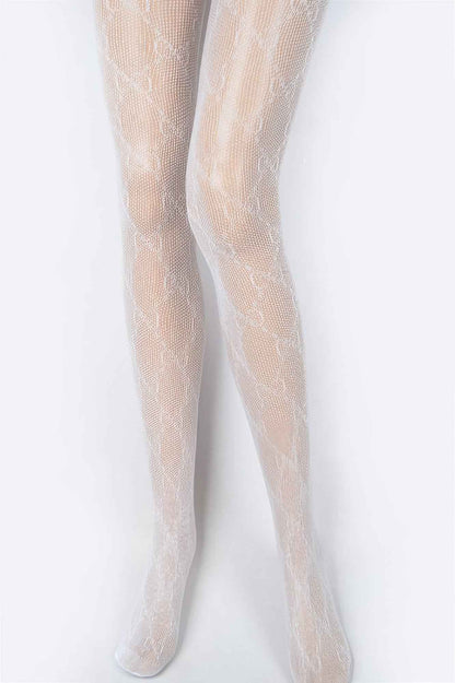 Elegant Lace Polyester Stockings