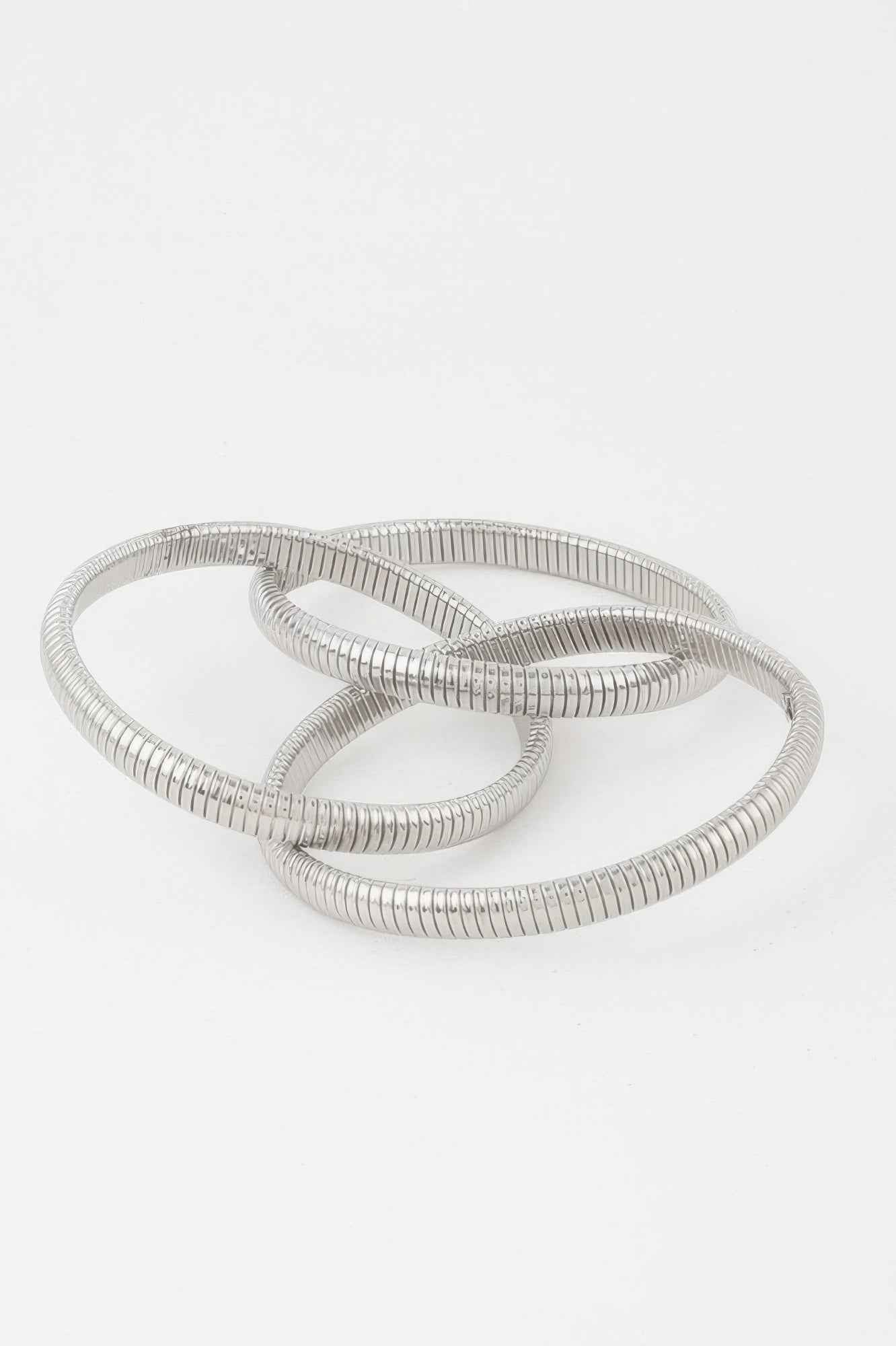 Interweaved Snake Chain Bracelet