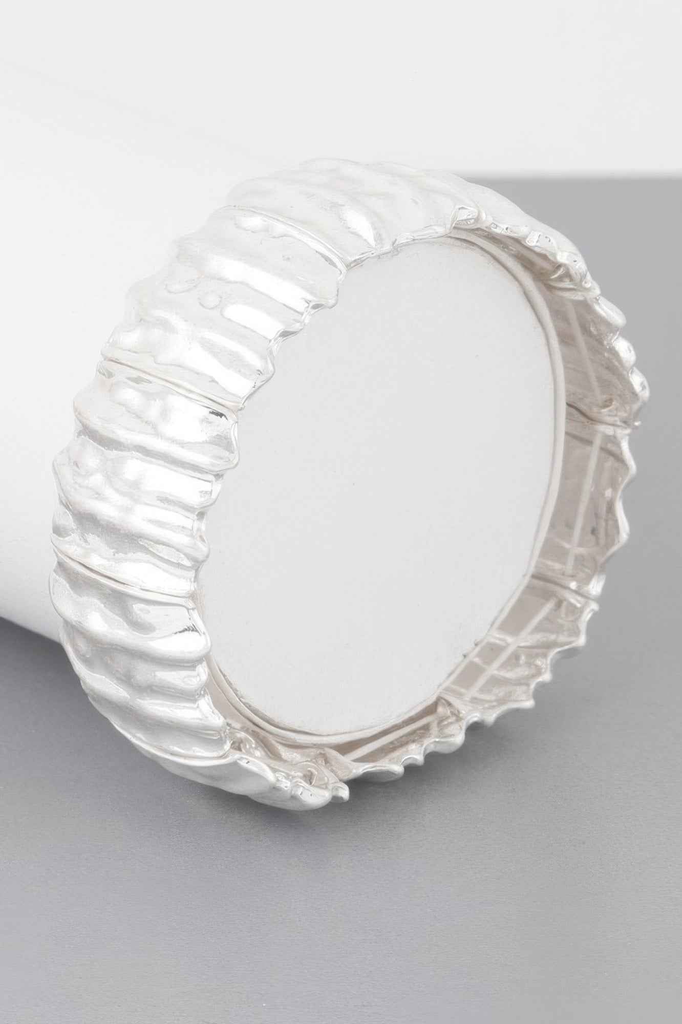 Multi Hammered Metal Bracelet