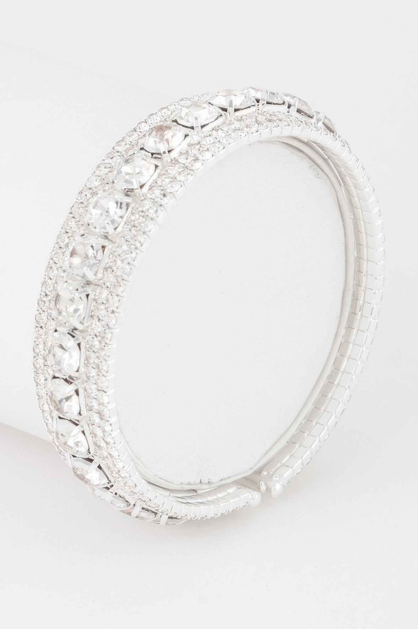 Luxury Rhinestone Cuff Bracelet