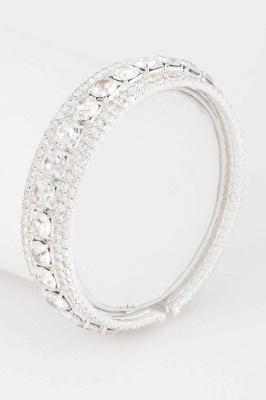 Luxury Rhinestone Cuff Bracelet