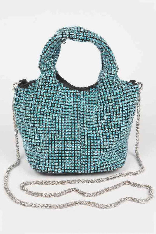 Ovesized Rhinestone Clutch