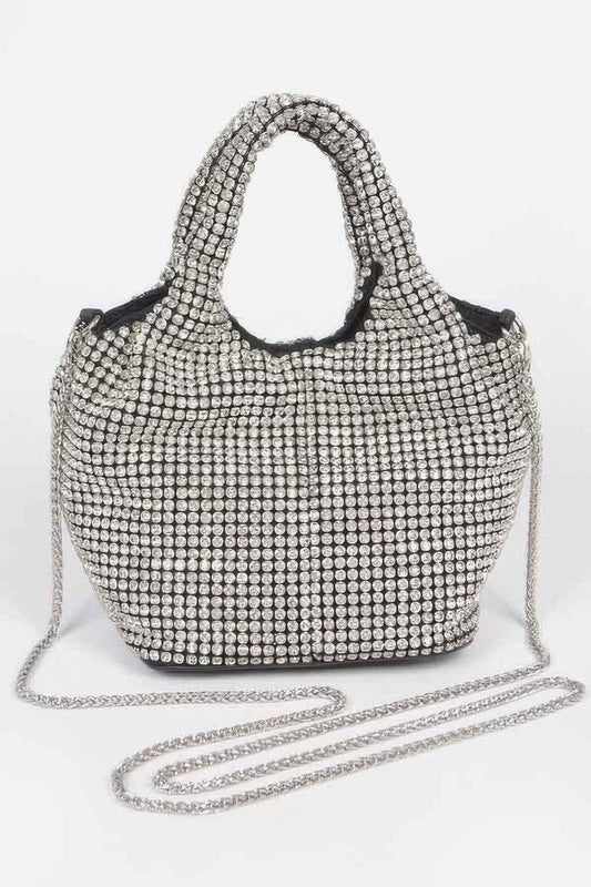 Ovesized Rhinestone Clutch