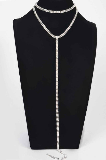 Fashionista Long Choker Necklace