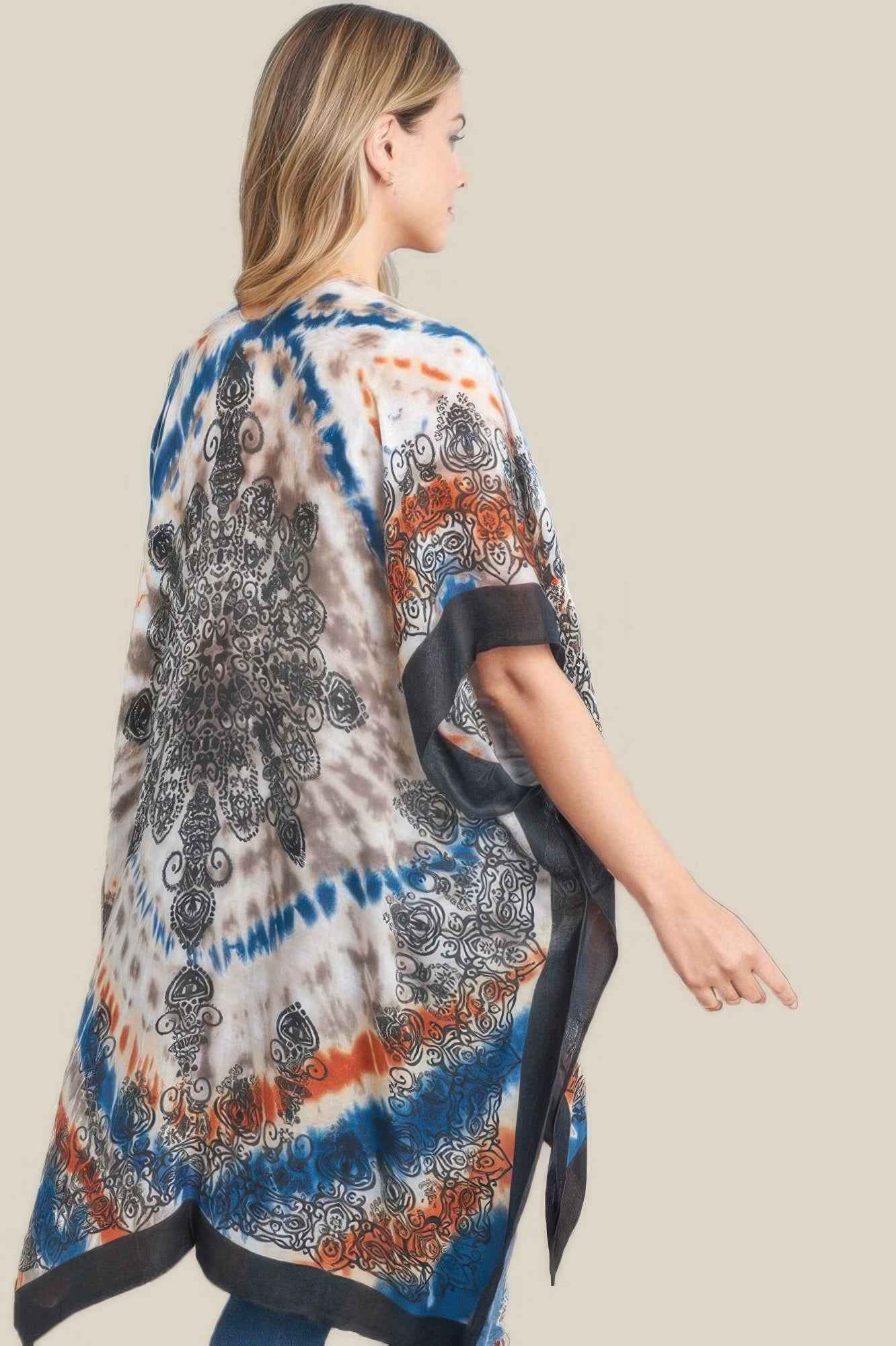 Tie Dye Boho Kimono