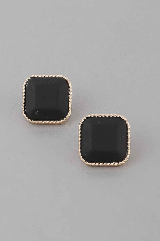 Antique Twisted Cubic Earrings