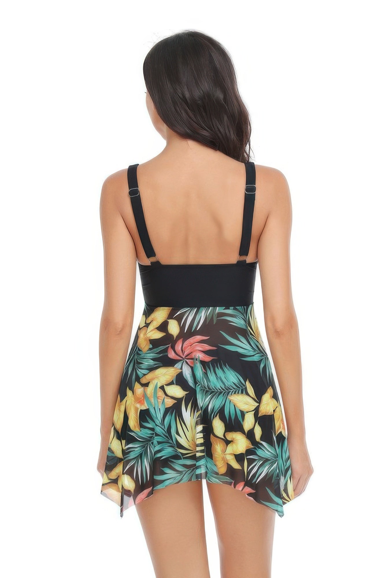 Print Cross Swimming Mesh High Waisted Bikini Set - It's a Girly Place