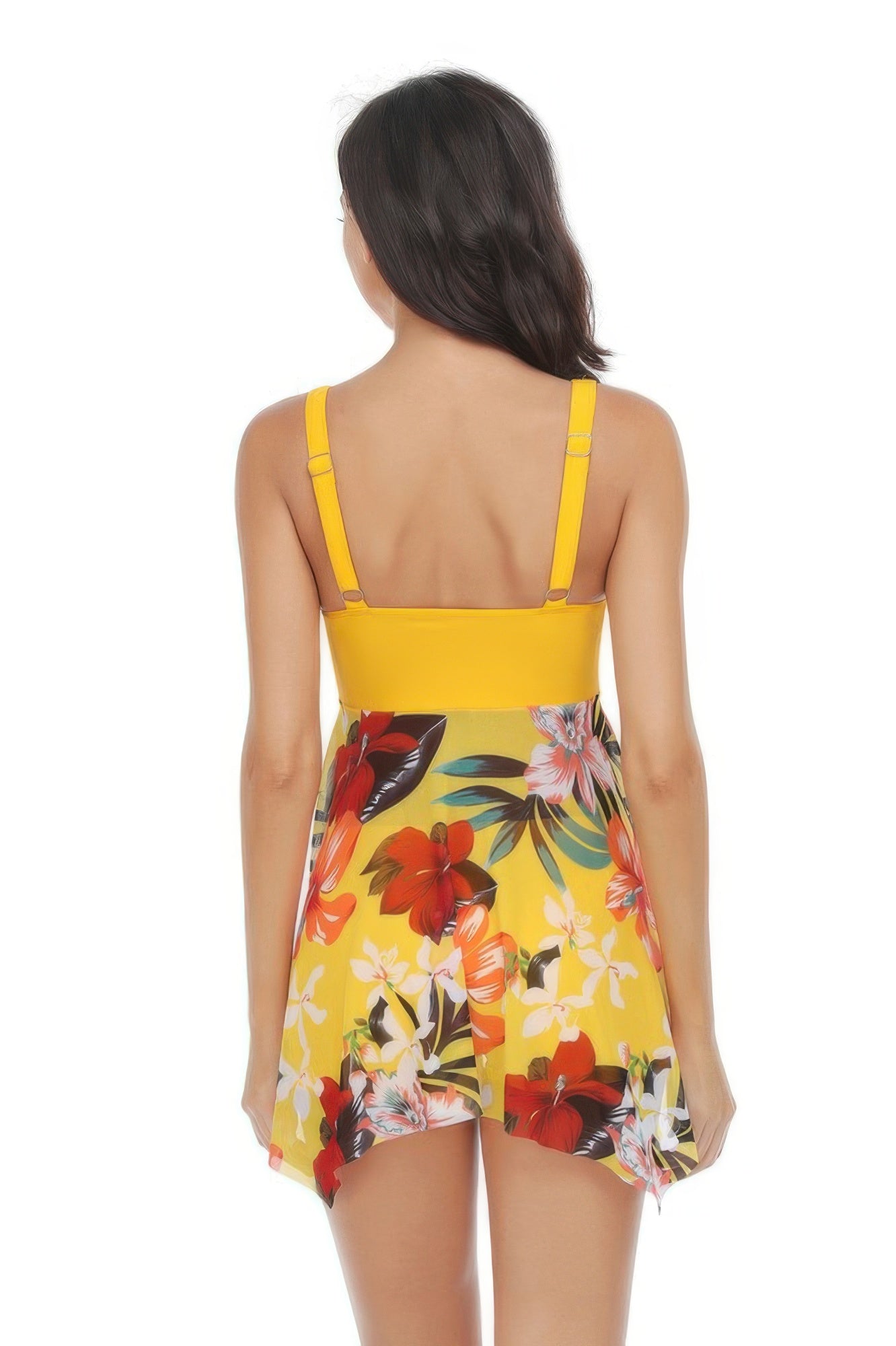 Print Cross Swimming Mesh High Waisted Bikini Set - It's a Girly Place