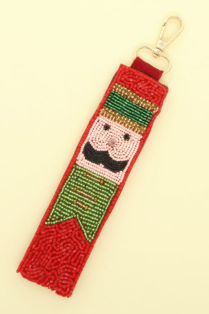 Christmas Themed Nutcracker Key Chain - It's a Girly Place