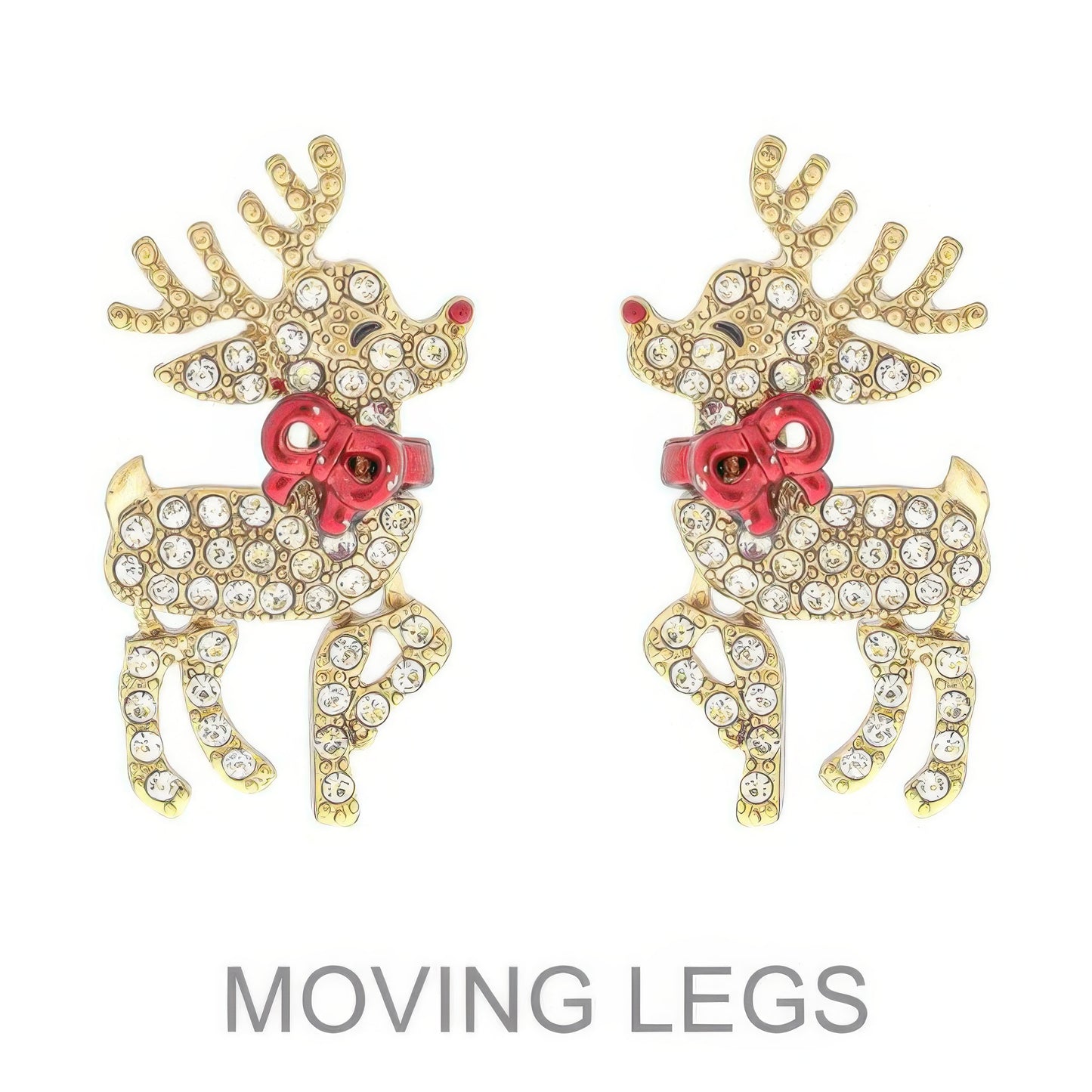 Christmas Reindeer Post Earrings - It's a Girly Place