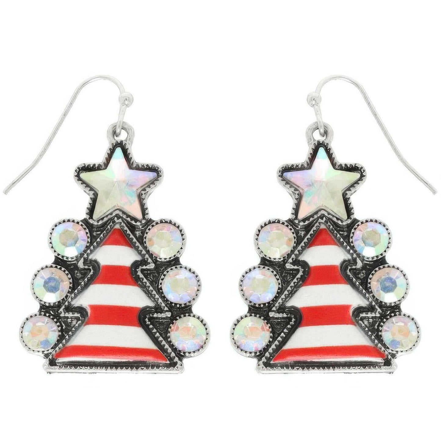 Western Christmas Tree Post Earrings