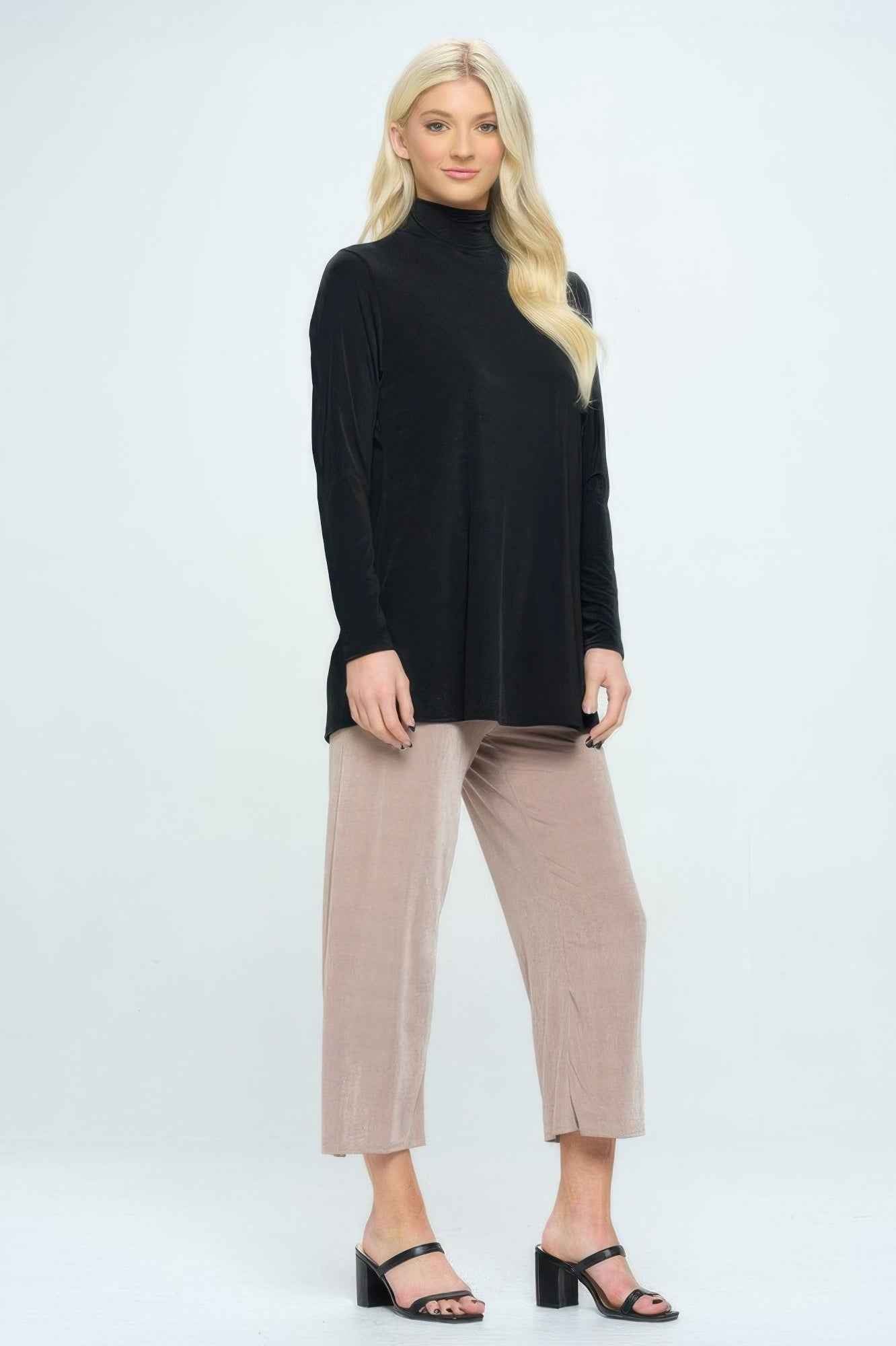 Bns Mock Turtleneck Top