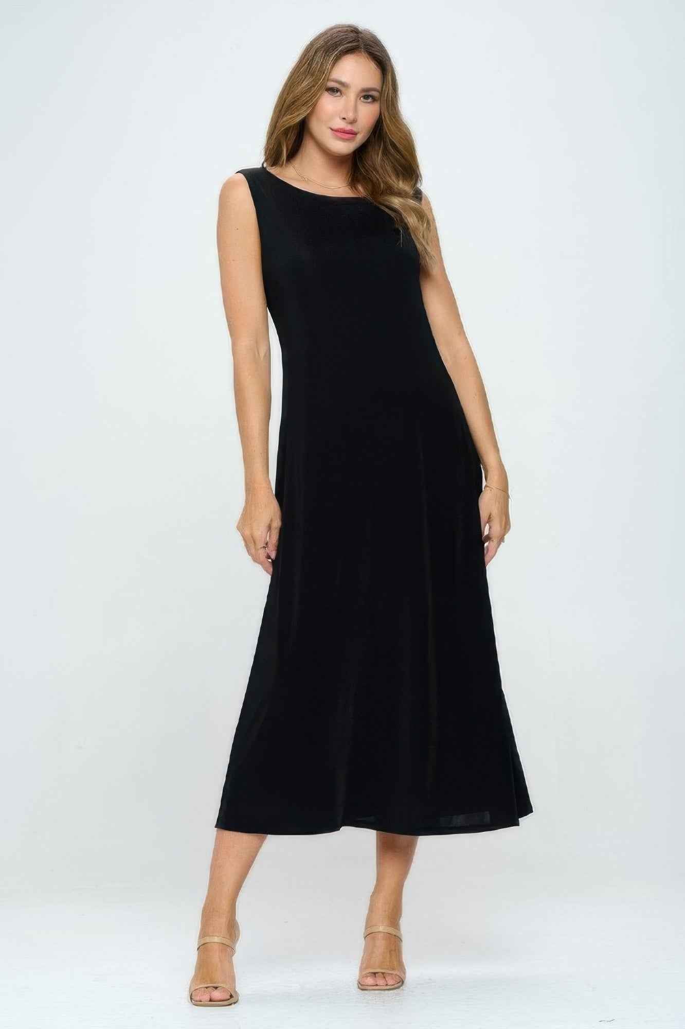 Bns Boat Nk Long Tank Dress